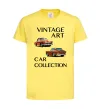 Детская футболка Vintage Art Car Collection Лимонный фото