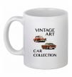 Чашка керамічна Vintage Art Car Collection Білий фото