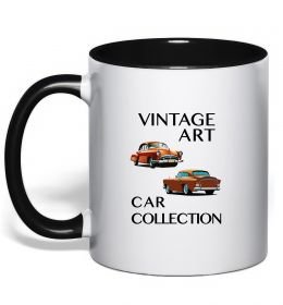Чашка с цветной ручкой Vintage Art Car Collection Чашка с цветной ручкой Vintage Art Car Collection