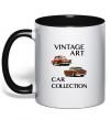 Чашка с цветной ручкой Vintage Art Car Collection Черный фото