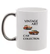 Чашка с цветной ручкой Vintage Art Car Collection Серебро Чашка с цветной ручкой Vintage Art Car Collection Серебро фото