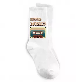 Носки Retro Music Белый фото