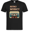 Чоловіча футболка Retro Music Чорний Чоловіча футболка Retro Music Чорний фото