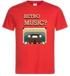 Чоловіча футболка Retro Music Червоний Чоловіча футболка Retro Music Червоний фото