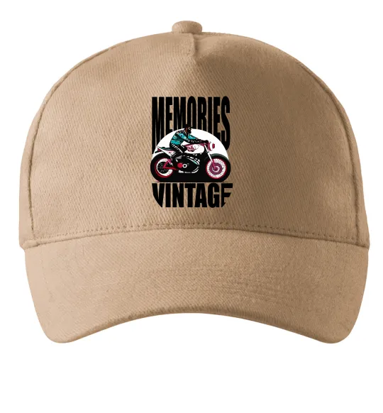 Кепка Memories Vintage Пісочний фото