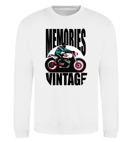 Свитшот Memories Vintage Белый фото