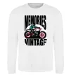 Світшот Memories Vintage Білий фото