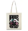 Эко-сумка Memories Vintage Бежевый фото