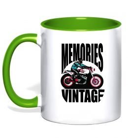 Чашка з кольоровою ручкою Memories Vintage Чашка з кольоровою ручкою Memories Vintage