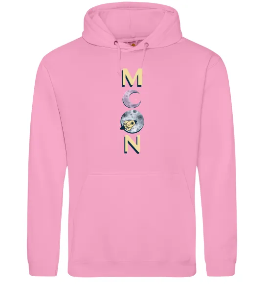 Жіноча толстовка (худі) MOON Рожевий фото