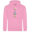Жіноча толстовка (худі) MOON Рожевий фото