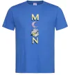Мужская футболка MOON Ярко-синий фото