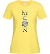 Женская футболка MOON Лимонный фото