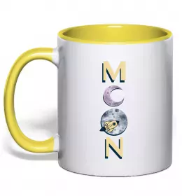 Чашка с цветной ручкой