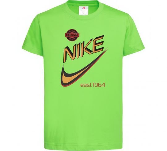 Детская футболка Nike east 1964 Лаймовый фото