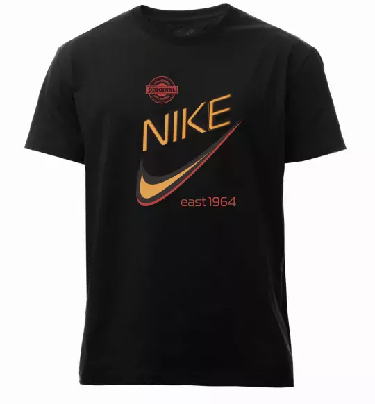 Мужская премиум футболка Nike east 1964 Черный фото