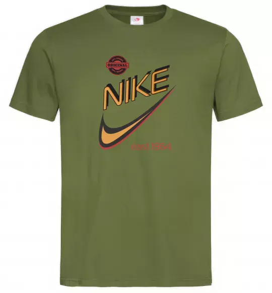 Мужская футболка Nike east 1964 Оливковый фото