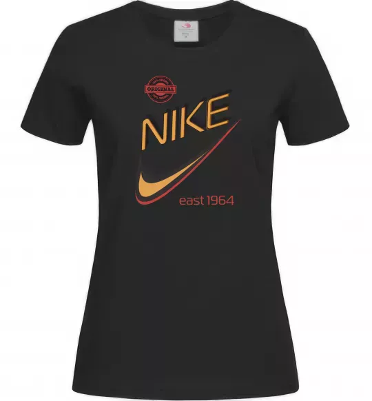 Жіноча футболка Nike east 1964 Чорний фото