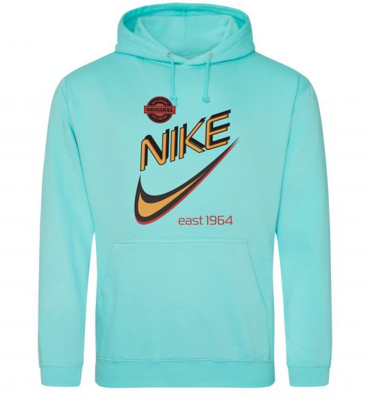 Чоловіча толстовка (худі) Nike east 1964 М'ятний фото