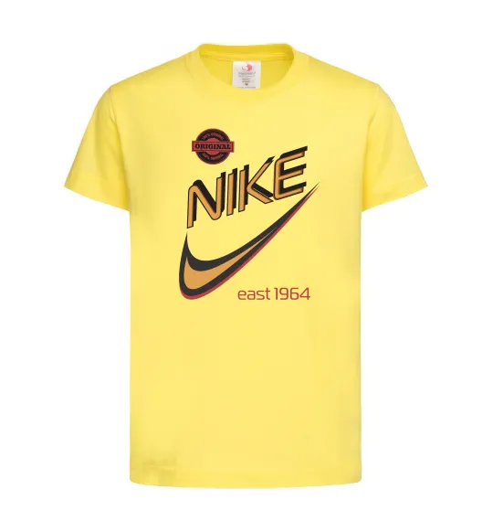 Детская футболка Nike east 1964 Лимонный фото