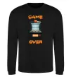 Світшот Vintage GAME OVER Чорний фото