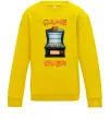Детский Свитшот Vintage GAME OVER Солнечно желтый фото