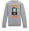 Детский Свитшот Vintage GAME OVER Серый меланж фото