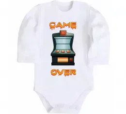 Дитячий бодік Gamer starter pack Білий фото