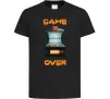 Детская футболка Vintage GAME OVER Черный Детская футболка Vintage GAME OVER Черный фото