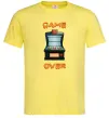 Чоловіча футболка Vintage GAME OVER Лимонний Чоловіча футболка Vintage GAME OVER Лимонний фото