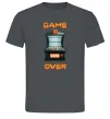 Чоловіча футболка Vintage GAME OVER Графіт Чоловіча футболка Vintage GAME OVER Графіт фото