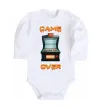 Детский боди Vintage GAME OVER Белый фото