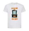 Детская футболка Vintage GAME OVER Белый фото