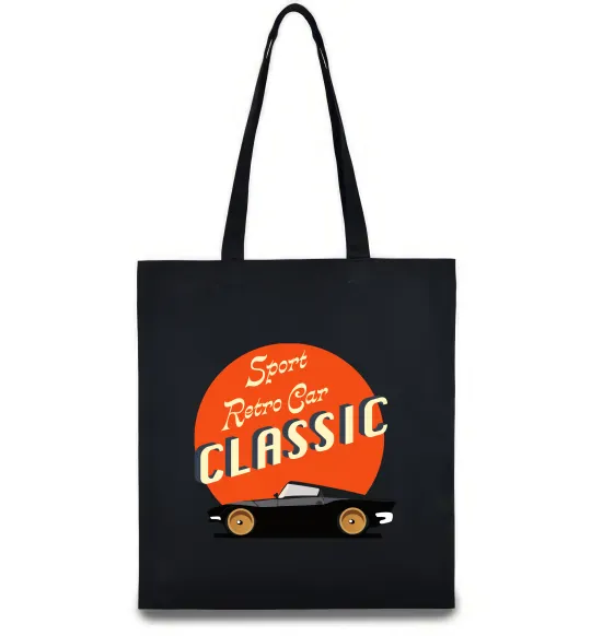 Эко-сумка Retro Car CLASSIC Черный фото