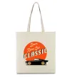 Эко-сумка Retro Car CLASSIC Бежевый Эко-сумка Retro Car CLASSIC Бежевый фото