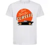 Дитяча футболка Retro Car CLASSIC Білий фото