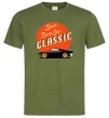 Чоловіча футболка Retro Car CLASSIC Оливковий Чоловіча футболка Retro Car CLASSIC Оливковий фото