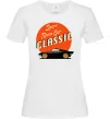Женская футболка Retro Car CLASSIC Белый фото