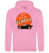 Жіноча толстовка (худі) Retro Car CLASSIC Рожевий фото
