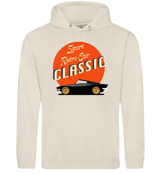 Женская толстовка (худи) Retro Car CLASSIC Таш фото