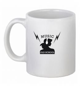 Чашка керамическая Music Old School