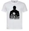 Мужская футболка Boxing man, колір - білий, розмір - S Белый Мужская футболка Boxing man, колір - білий, розмір - S Белый фото