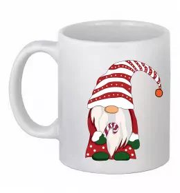 Чашка керамічна Гном(family look) для нього Білий фото