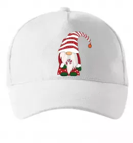 Кепка Гном(family look) для нього Білий фото