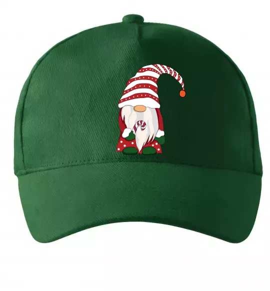 Кепка Гном(family look) для нього Темно-зеленый фото