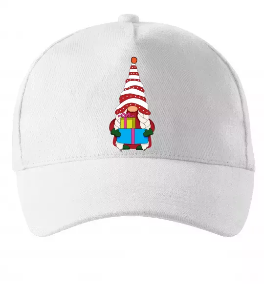 Кепка Гном(family look) для неї Білий фото