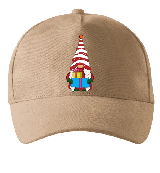 Кепка Гном(family look) для неї Песочный фото