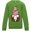 Детский Свитшот Гном(family look) для дитини Лаймовый фото