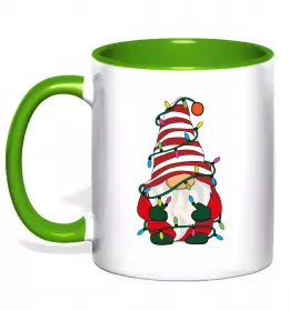 Чашка с цветной ручкой