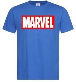 Мужская футболка Marvel logo red white, розмір XL